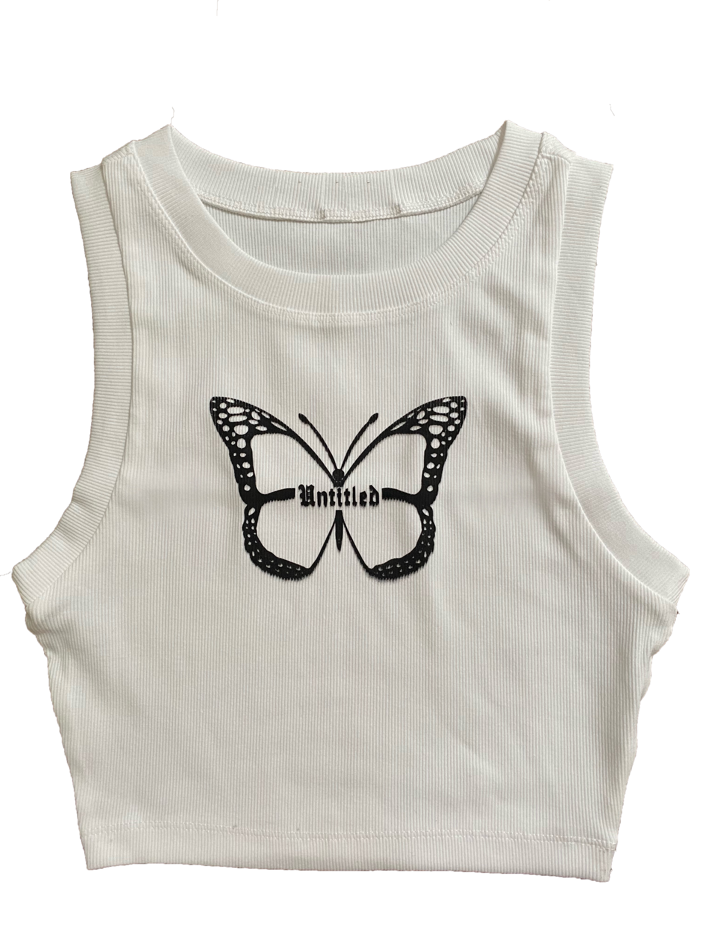 White Butterfly Tank