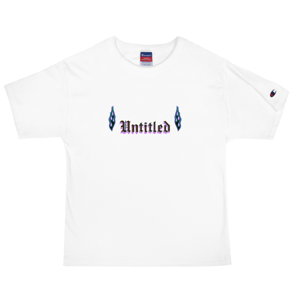 Untitled Flame Champion T-Shirt - Untitled X Clothing